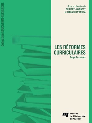 cover image of Les réformes curriculaires